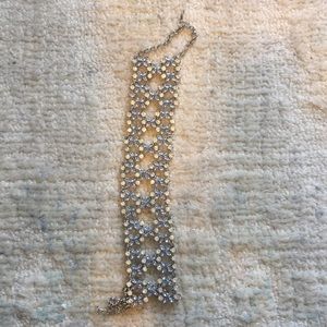 Rhinestone choker
